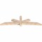 Ekena Millwork Alberta Smooth Timber Gable Bracket, Douglas Fir, 108"W x 31 1/2"H x 5 1/2"D x 5 1/2"F, 7/12 Pitch GBW108X31X0606ALB00SDF - alternate 5
